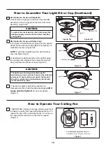 Preview for 14 page of Fanimation TwoFold LP8551LBN Manual