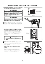 Preview for 15 page of Fanimation TwoFold LP8551LBN Manual