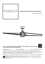 Preview for 21 page of Fanimation TwoFold LP8551LBN Manual