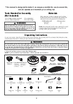 Preview for 4 page of Fanimation Windpointe FP7500 Manual