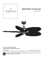 Fanimation Windpointe MW75 Series Manual предпросмотр