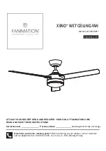 Fanimation XENO FP6729B Series Manual предпросмотр