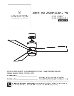 Fanimation ZONIX MA4660SSBNW Manual preview