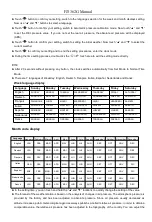 Preview for 6 page of FanJu FJ3362G Manual