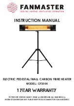 Fanmaster CF2000 Instruction Manual предпросмотр