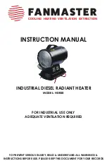 Fanmaster HDR20 Instruction Manual предпросмотр