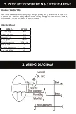 Preview for 4 page of Fanmaster MASTERFAN MFF450 Instruction Manual