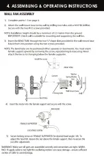 Предварительный просмотр 9 страницы Fanmaster NFPD75 Instruction Manual