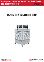 Fanmaster PACIMD-PA Assembly Instructions Manual preview