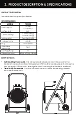 Предварительный просмотр 4 страницы Fanmaster PESH30 Instruction Manual