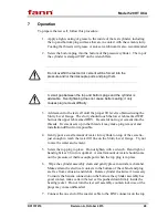 Preview for 26 page of fann 520 HT Instruction Manual