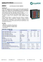 FANOX EMM-5 Instruction Manual preview