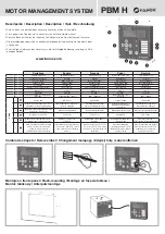 FANOX PBM H Quick Manual preview