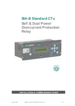 FANOX SIA-B Standard CTs Installation & Commissioning Manual preview