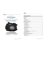 Fantasea Line FG7X II Housing Instruction Manual preview