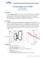 Fantasea BigEye FP7000 Instruction Manual preview