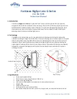 Предварительный просмотр 1 страницы Fantasea BigEye Lens G Series Instruction Manual