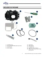 Preview for 5 page of Fantasea Line FP7000 Housing Instruction Manual