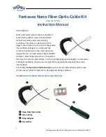 Fantasea Nano Fiber Instruction Manual preview