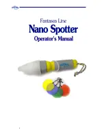 Preview for 1 page of Fantasea Nano Spotter Operator'S Manual