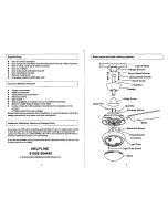 Предварительный просмотр 3 страницы Fantasia Sigma Owner'S Instructions Manual