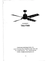 Preview for 13 page of Fantasia Tau Owner'S Instruction Manual