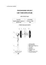 Предварительный просмотр 3 страницы Fantask EP23483BK Operating Instructions Manual