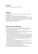 Preview for 2 page of Fantask EP23485WH Quick Start Manual