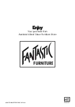 Предварительный просмотр 2 страницы fantastic furniture ADAPT Manual