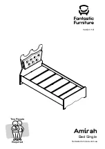 Предварительный просмотр 1 страницы fantastic furniture Amirah Bed Single Quick Start Manual