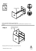 Предварительный просмотр 9 страницы fantastic furniture Amirah Bedside Manual