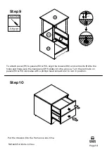 Предварительный просмотр 10 страницы fantastic furniture Amirah Bedside Manual