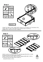 Предварительный просмотр 7 страницы fantastic furniture Amirah Dresser Manual