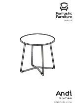 Предварительный просмотр 1 страницы fantastic furniture Andi Quick Start Manual