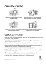 Предварительный просмотр 3 страницы fantastic furniture Arcadia Lowboy Assembly Instructions Manual