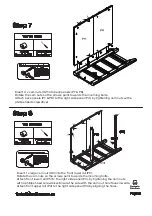 Предварительный просмотр 8 страницы fantastic furniture Arcadia Lowboy Assembly Instructions Manual