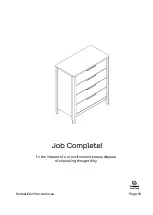 Предварительный просмотр 16 страницы fantastic furniture Arcadia Lowboy Assembly Instructions Manual