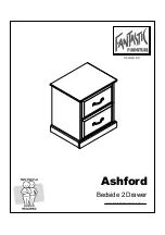 Предварительный просмотр 1 страницы fantastic furniture Ashford Bedside 2 Drawer Manual