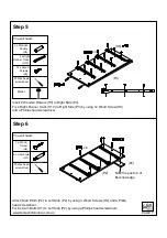 Предварительный просмотр 7 страницы fantastic furniture Ashford Dresser 7 Drawer Manual