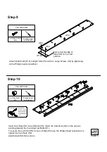 Предварительный просмотр 9 страницы fantastic furniture Ashford Manual