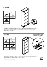 Предварительный просмотр 14 страницы fantastic furniture Ashford Manual