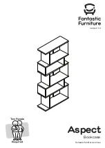 Предварительный просмотр 1 страницы fantastic furniture Aspect Bookcase Manual