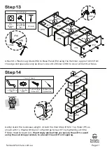 Предварительный просмотр 11 страницы fantastic furniture Aspect Bookcase Manual