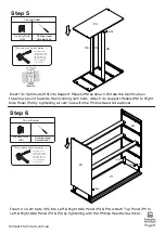 Предварительный просмотр 8 страницы fantastic furniture Avalon Lowboy Assembly Instructions Manual