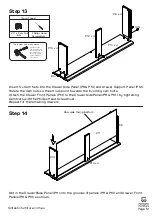 Предварительный просмотр 12 страницы fantastic furniture Avalon Lowboy Assembly Instructions Manual