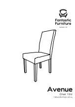 fantastic furniture Avenue Assembly Instructions Manual предпросмотр