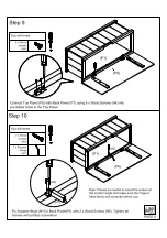 Предварительный просмотр 9 страницы fantastic furniture BERGEN BLANKET BOX LARGE Manual