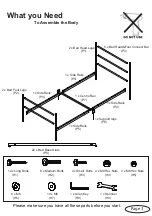 Предварительный просмотр 3 страницы fantastic furniture BINGO Bed Single Assembly Instructions