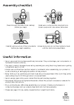 Preview for 3 page of fantastic furniture Bolster Chair Manual