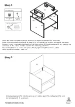 Preview for 7 page of fantastic furniture Bridge Bedside 1 Drawer Manual